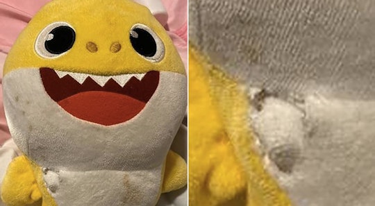 Baby shark toy saves 3-year-old from stray bullet during gunfight.
