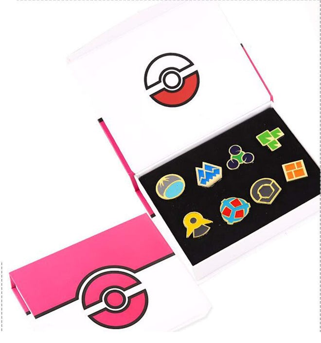 Pokémon Anime Sinnoh League Gym Badge Set 