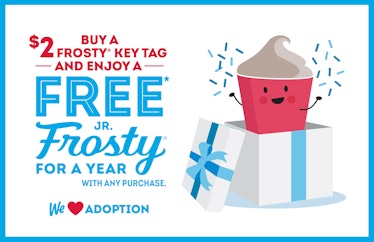 Wendy's $2 Key Tag will get you free Frostys for a year.