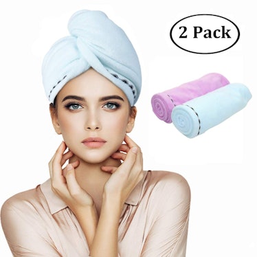 Orthland Microfiber Hair Towel Wraps (2-Pack)