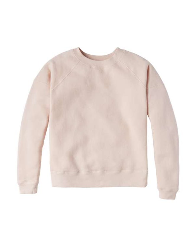 Cozy Brushed Sweatshirt. Type A, Version 1. Pink.