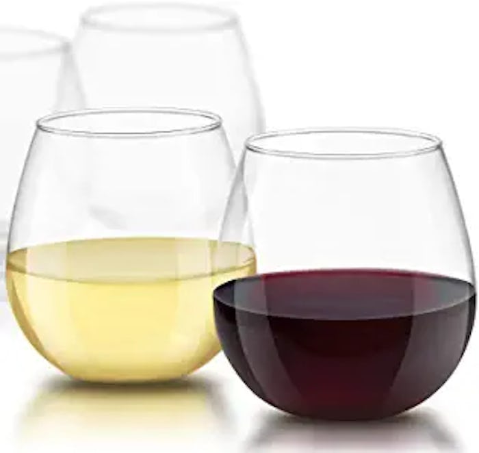 JoyJolt Spirits Stemless Wine Glasses