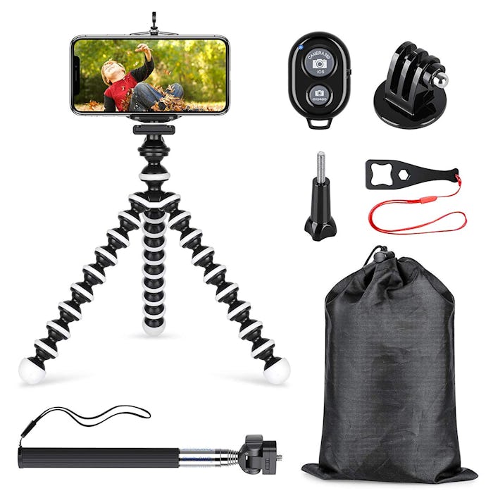 SmilePowo Phone Tripod and Selfie Stick Kit