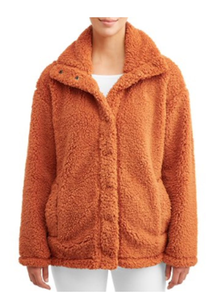 Climate Concepts Women's Collared Teddy Jacket