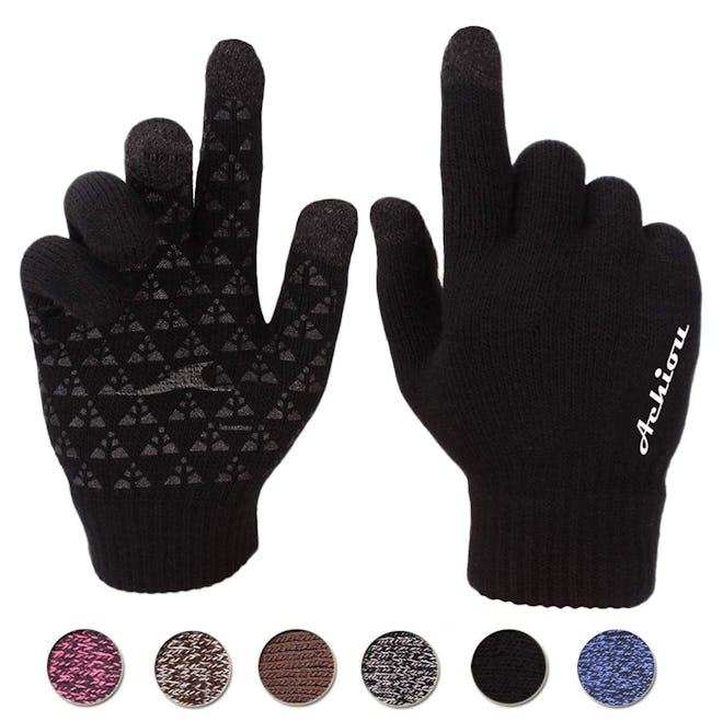 Achiou Winter Knit Gloves