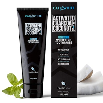 Cali White Activated Charcoal and Coconut Oil Toothpaste