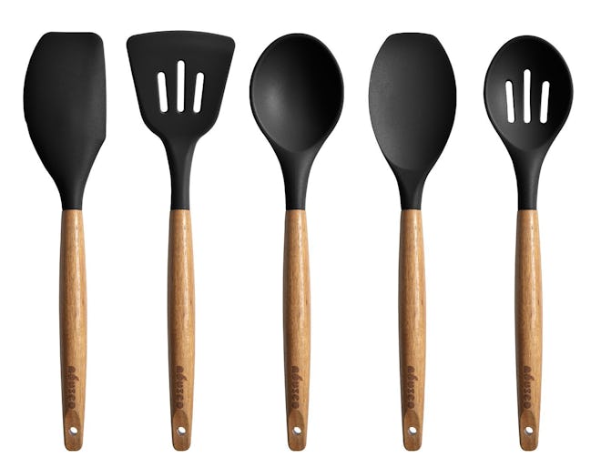 Miusco Silicone Cooking Utensils (5-Piece Set)