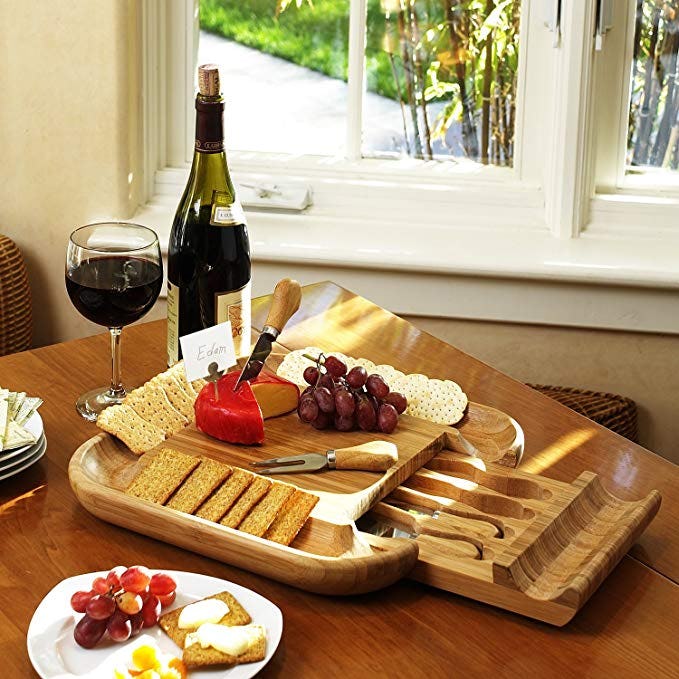 Picnic at Ascot Bamboo Cutting Board