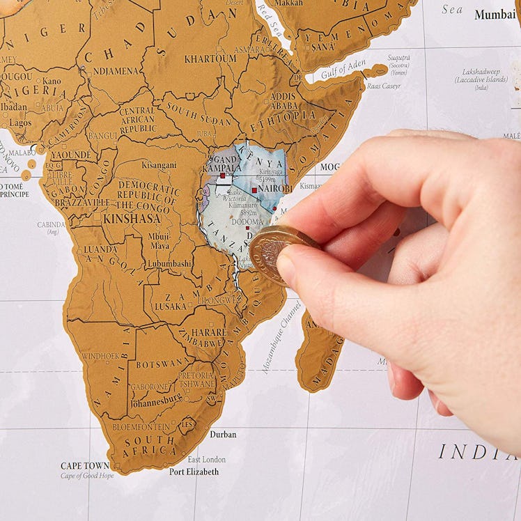 Maps International Scratch The World Travel Map