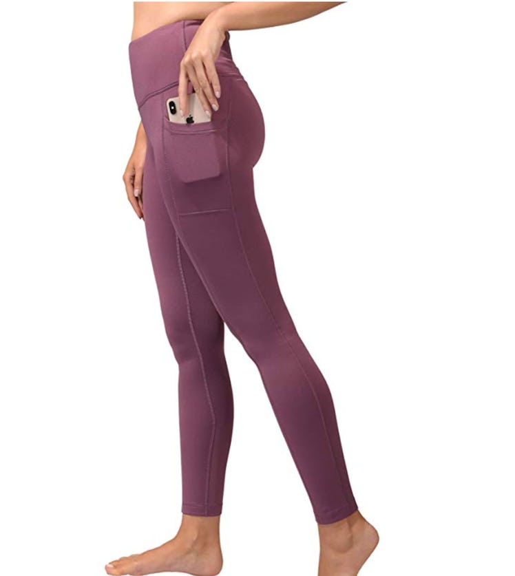 90 Degree by Reflex Fleece-Lined Leggings 