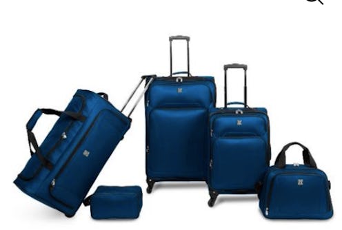This five-piece luggage set is one of the many Cyber Monday deals available at Walmart this year. 