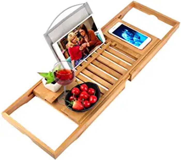 Trotinic Bamboo Bathtub Tray 