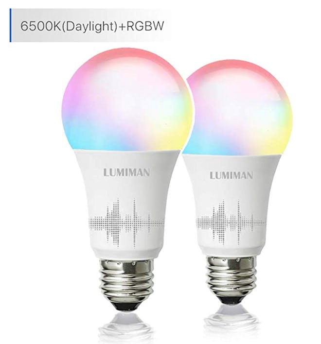 LUMIMNAN Smart WiFi Light Bulb (2-Pack)