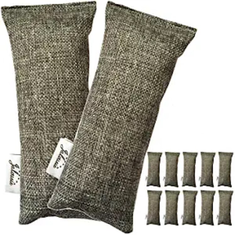 Jalousie Each Mini Bamboo Charcoal Bags (12-Pack)