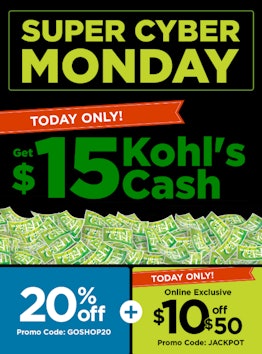 Kohl’s Cyber Monday 2019 Sale Is Discounting Everything 20%, So Start Browsing.