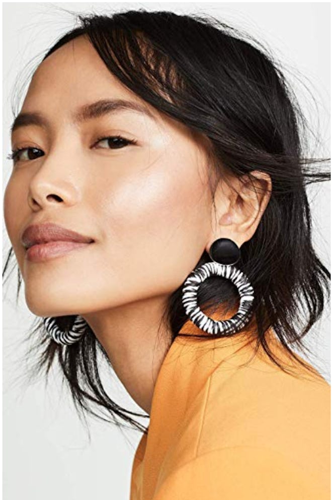 Shashi Women's Black Dahlia Earrings