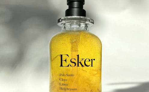 Esker's new Calendula Hand Cleanser in bottle