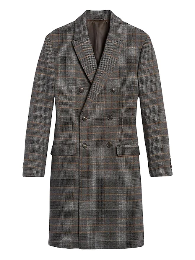 Heritage Plaid Double-Breasted Coat