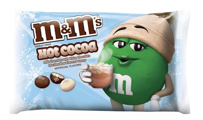 Target's holiday food and drink offerings include Hot Cocoa M&M's.