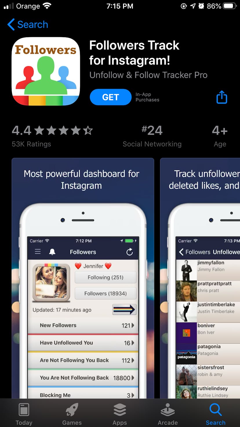 Followers Track for Instagram! lets you see who's unfollowed you and who interacts most with your po...