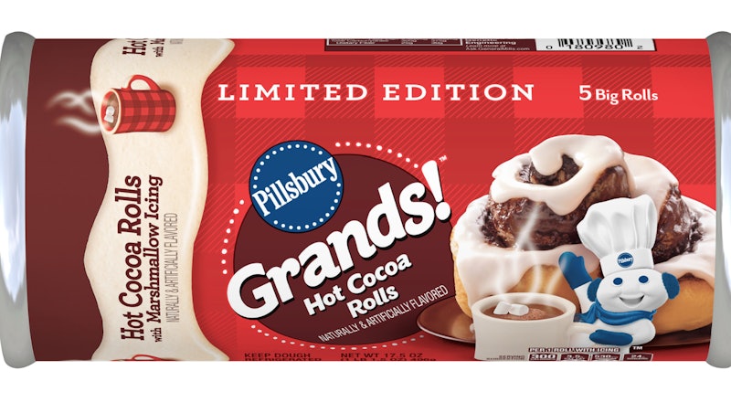 Pillsbury's Hot Cocoa Rolls are back for the holiday season.