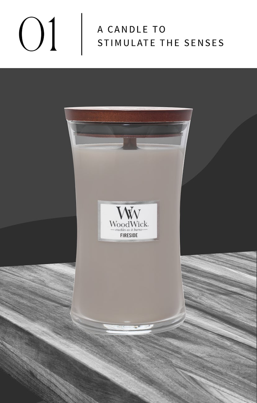 WoodWick Fireside Candle