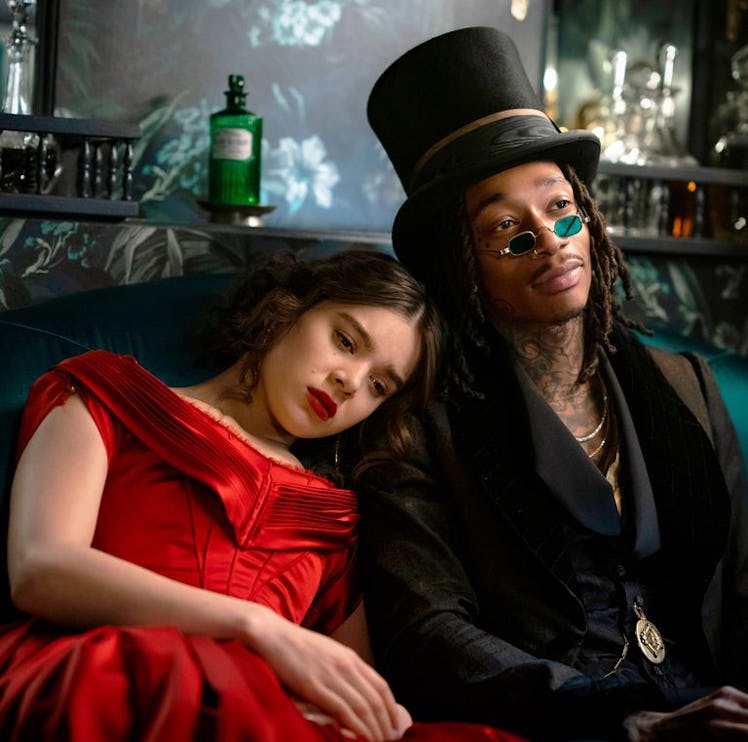 Hailee Steinfeld and Wiz Khalifa in 'Dickinson' Season 1, whose soundtrack is full of bangers