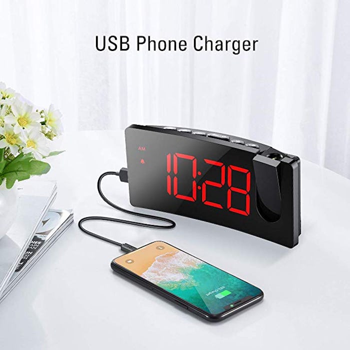 PICTEK Projection Alarm Clock