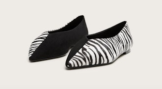 Zebra Leather Shoes