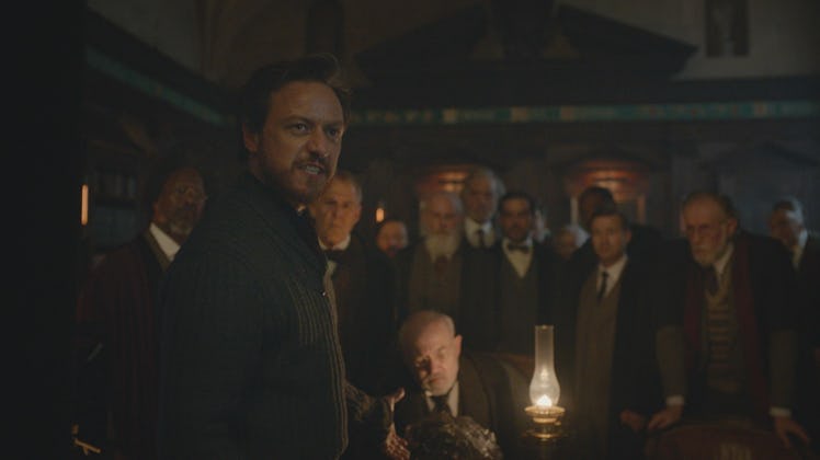 James McAvoy as Lord Asriel in His Dark Materials