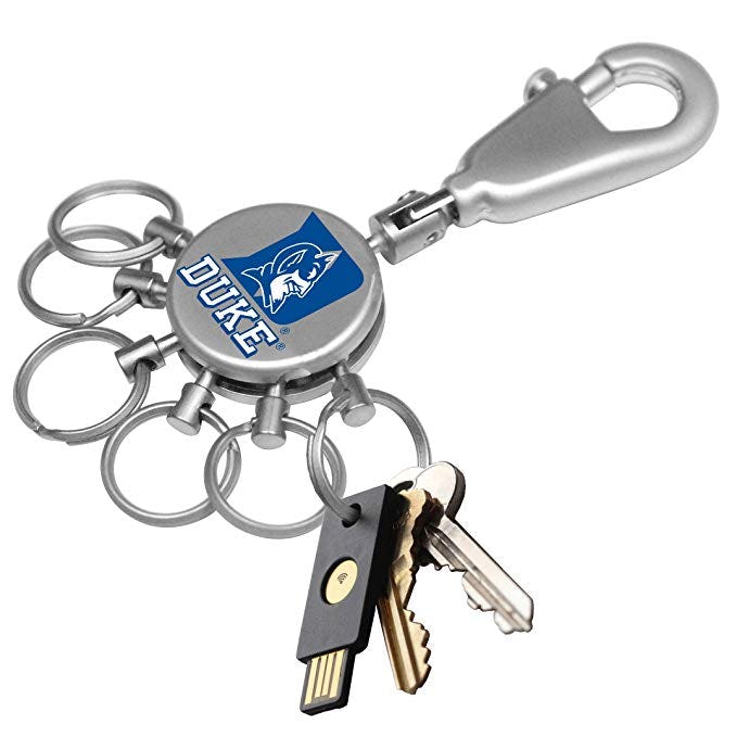 Patented Keyholder with 6 Rings