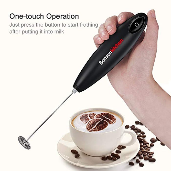 Bonsenkitchen Handheld Milk Frother