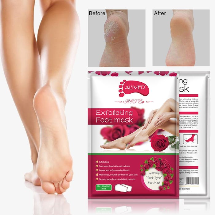 NIFEISHI Exfoliating Foot Masks (3-Pack)