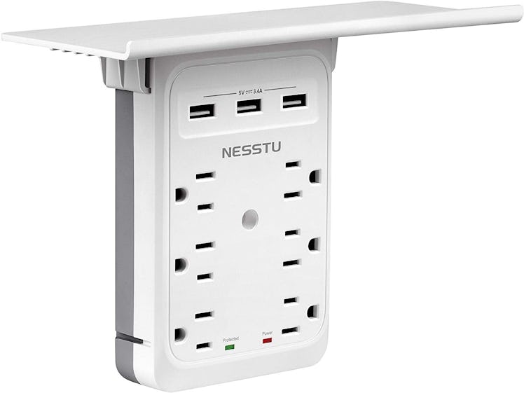 Socket Outlet Shelf Surge Protector