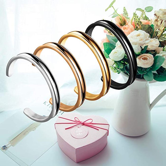 Zuo Bao Stainless Steel Hair Tie Bracelet