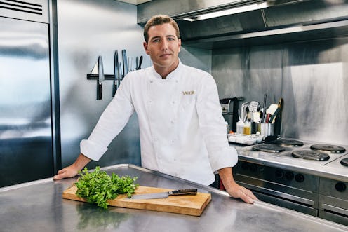 Chef Kevin Dobson in the Valor kitchen on Below Deck