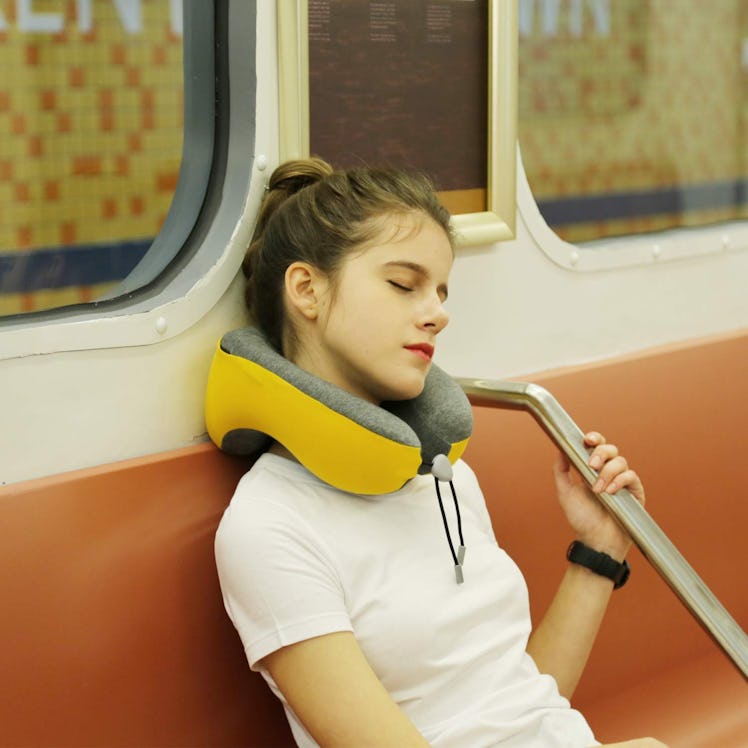 Memory Foam Travel Pillow