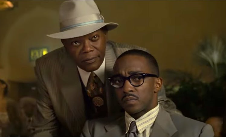 Samuel L. Jackson and Anthony Mackie star in the new Apple TV+ movie 'The Banker.'