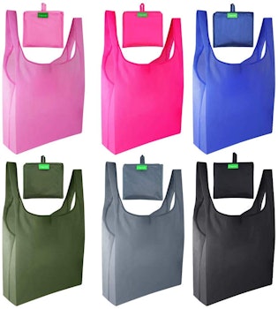 Reusable Grocery Bags (6-Pack)