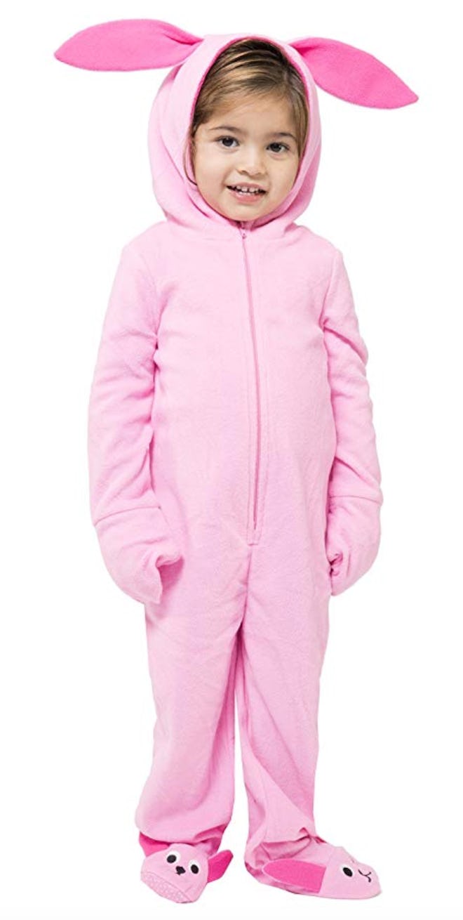 A Christmas Story Toddlers' One Piece Deranged Bunny Pajama Costume Union Suit Outfit