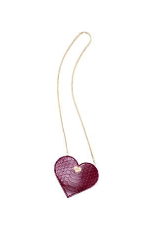 Heart-Shaped Pouch Bag