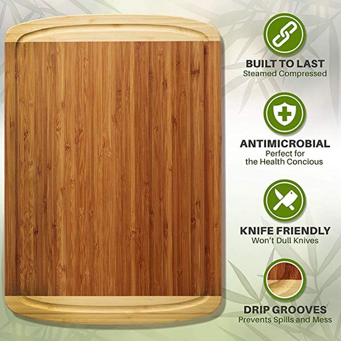 Greener Chef Bamboo Cutting Board