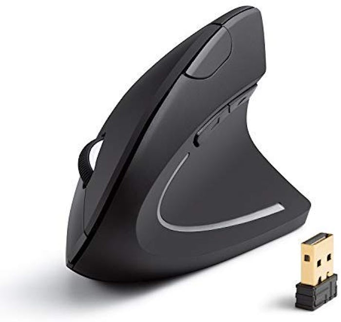 Wireless Vertical Ergonomic Optical Mouse