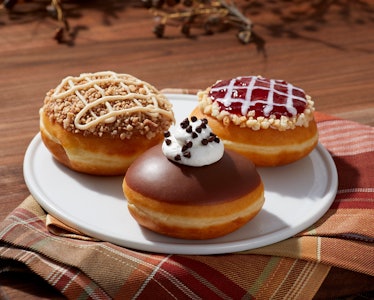 Krispy Kreme’s "Easy as Pie" Doughnut Collection is perfect for Thanksgiving.