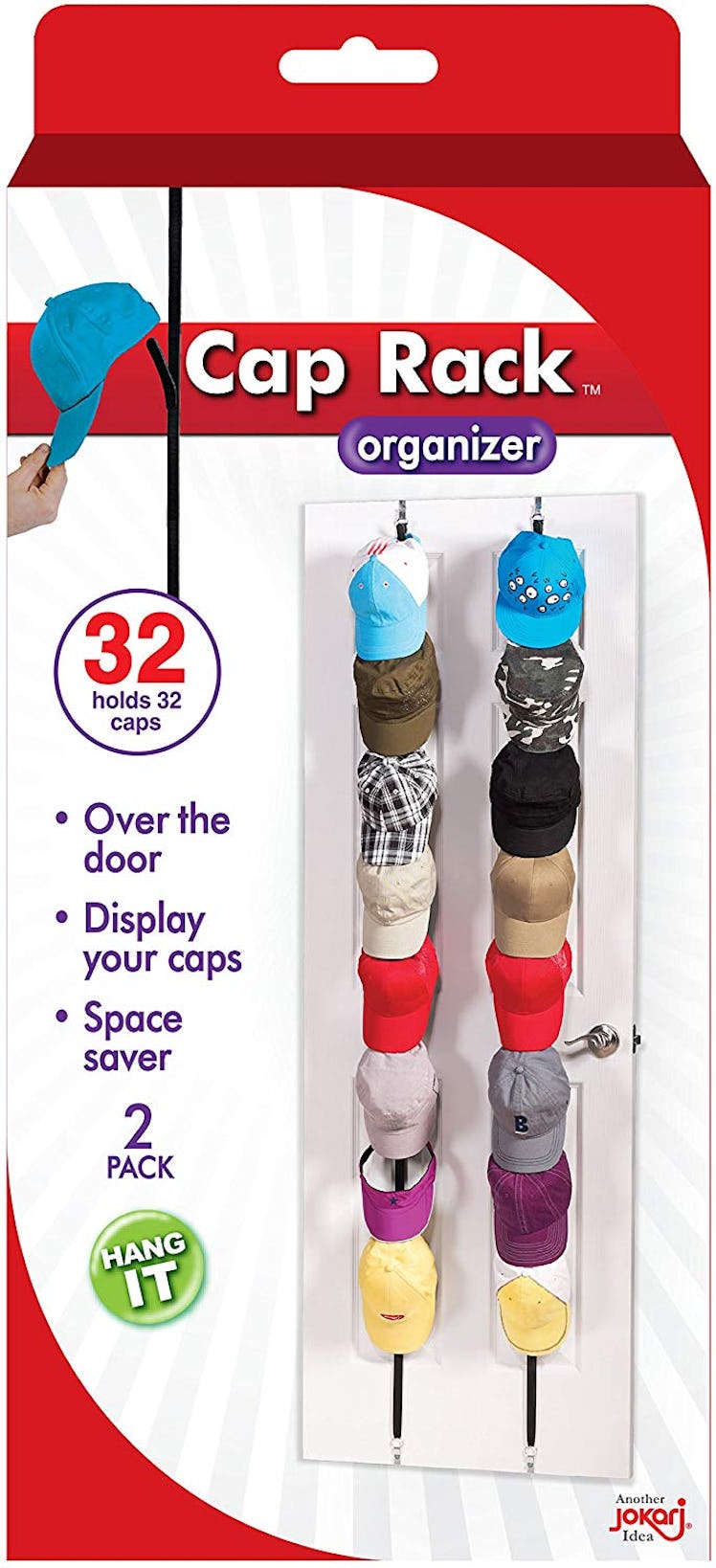 Jokari Cap Rack (2-Pack)