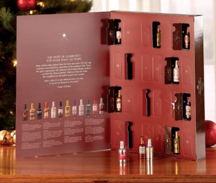 Anthon Berg Dark Chocolate Liqueur Bottle Advent Calendar