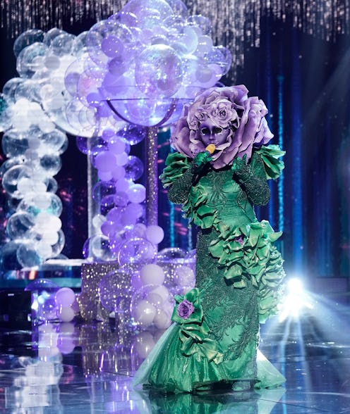 The Flower, who may be Patti LaBelle, takes the stage on The Masked Singer