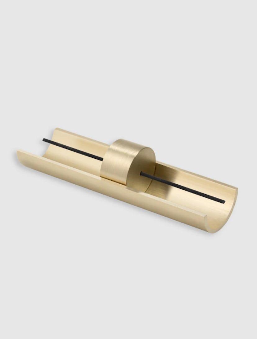 Cinnamon Projects Circa Brass Incense Burner