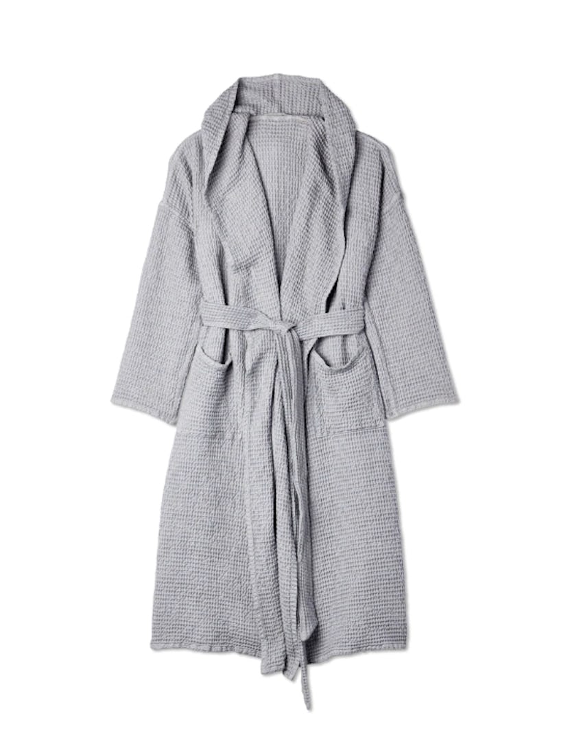 MagicLinen Cotton Waffle Robe