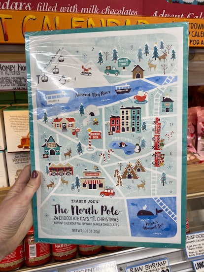 Chocolate advent calendars have arrived at Trader Joe's. 